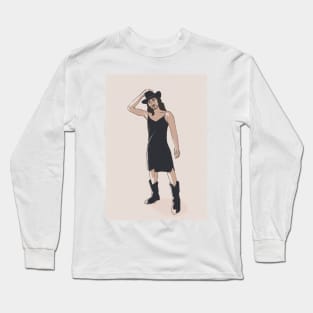 Cowboy Klaus - Umbrella Academy Long Sleeve T-Shirt